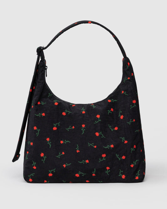 Baggu Quality - Nylon Shoulder Bag Painted Wildflower