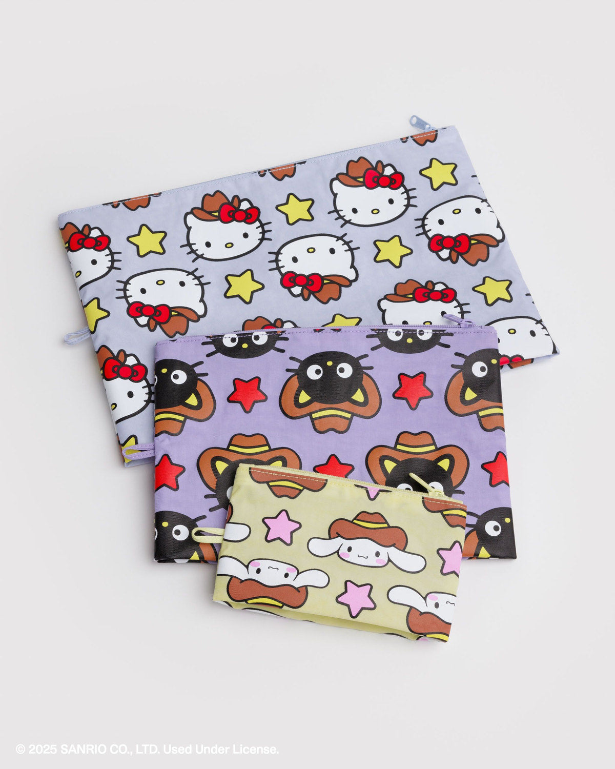 Baggu New - Go Pouch Set Hello Kitty & Friends Western