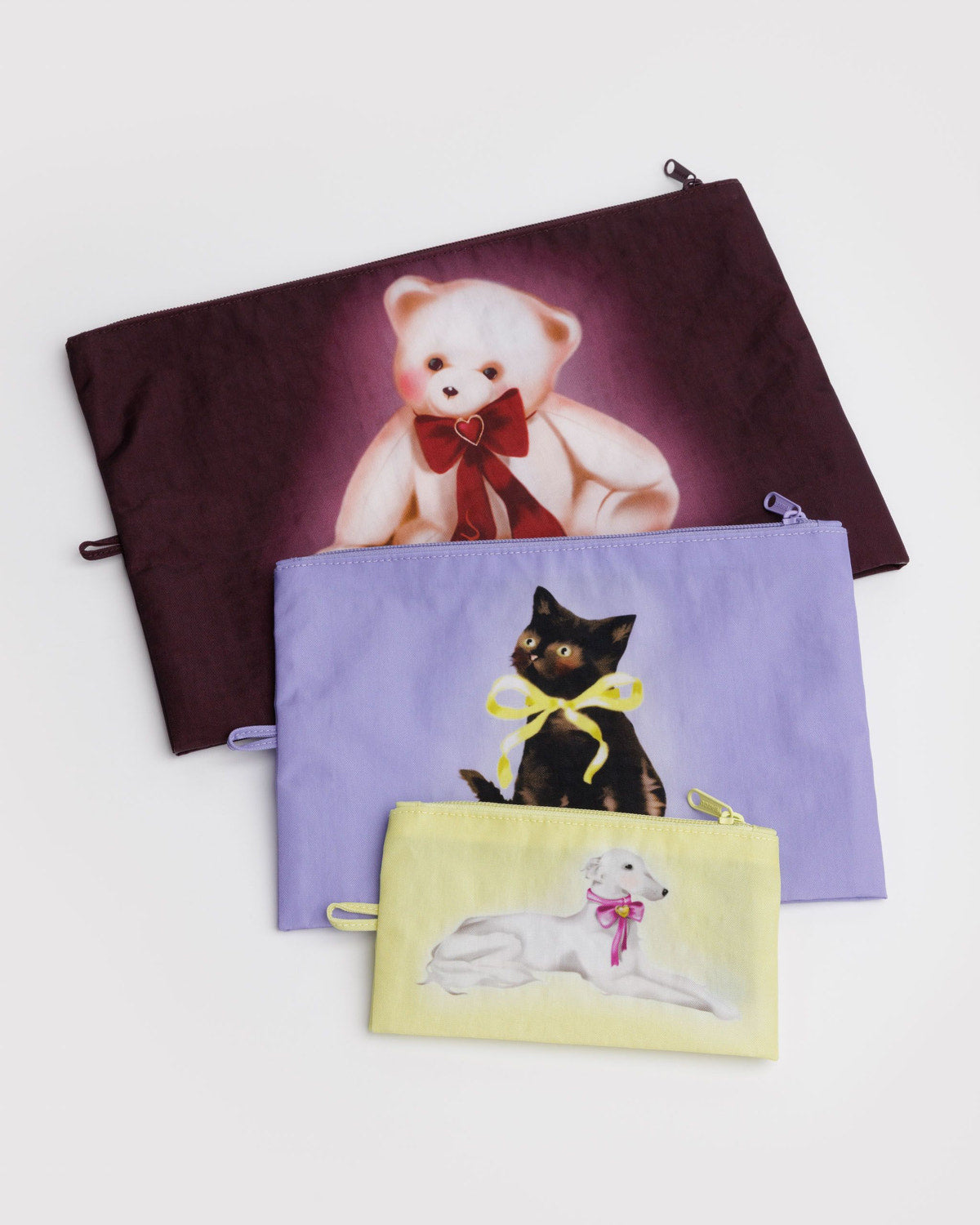 Baggu Classic - Go Pouch Set Fancy Animals