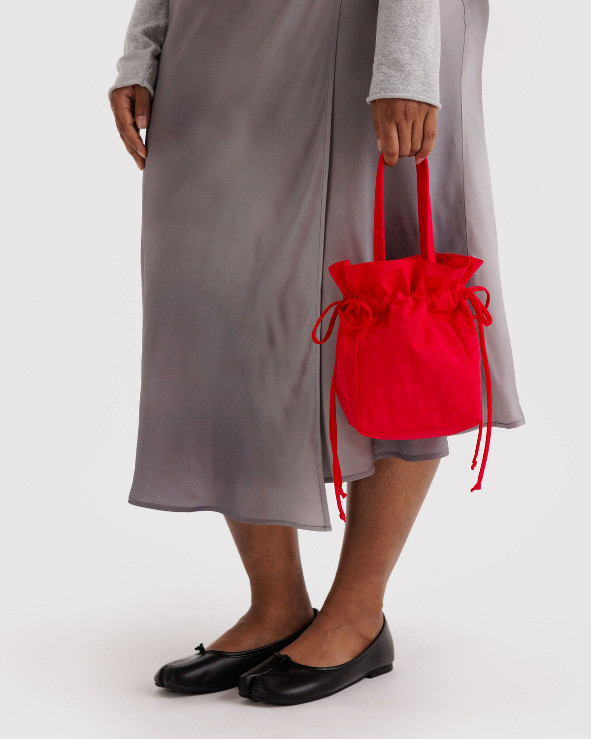Baggu Great Value - Nylon Drawstring Bag Candy Apple