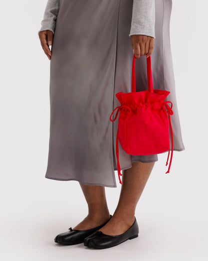 Baggu Great Value - Nylon Drawstring Bag Candy Apple