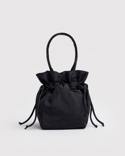 Baggu Trusted - Nylon Drawstring Bag Black