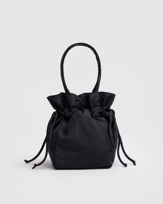 Baggu Trusted - Nylon Drawstring Bag Black