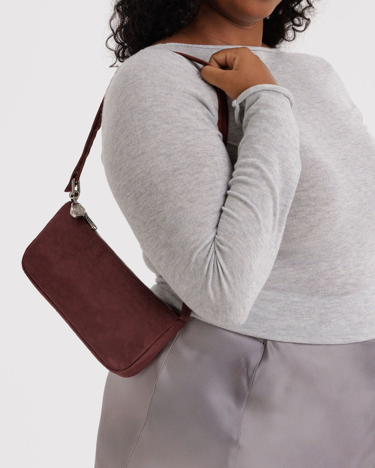 Baggu Great Value - Nylon Pochette Mahogany