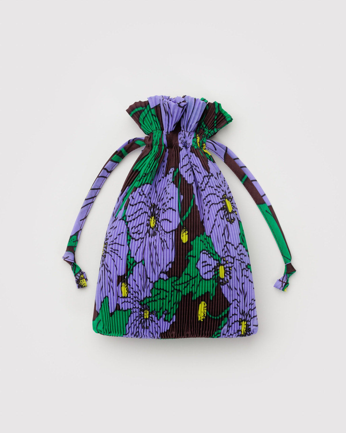 Baggu New - Pleated Baggu Maroon Poppy