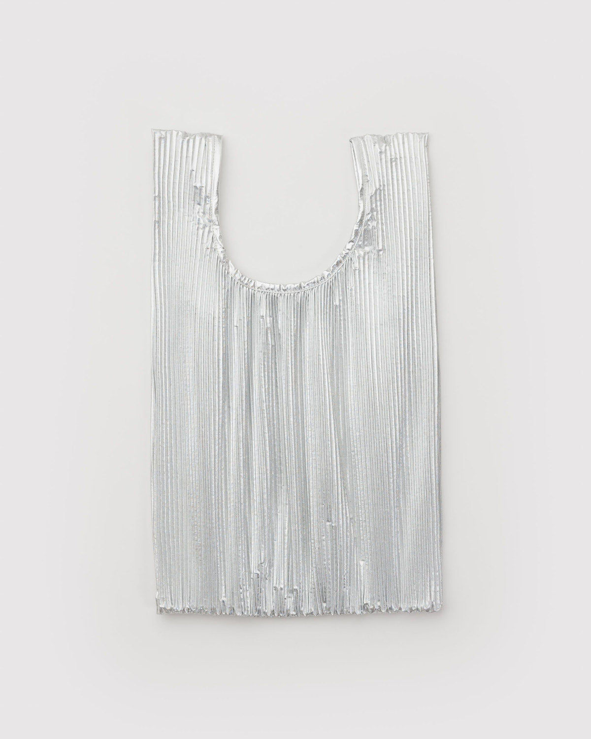 Baggu Essential - Pleated Baggu Chrome Metallic