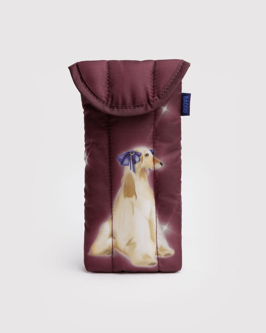 Baggu Latest - Puffy Glasses Sleeve Fancy Dogs