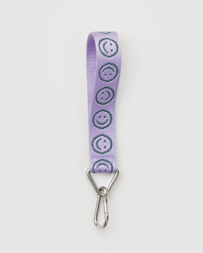 Baggu Quality - Logo Keychain Lilac Happy