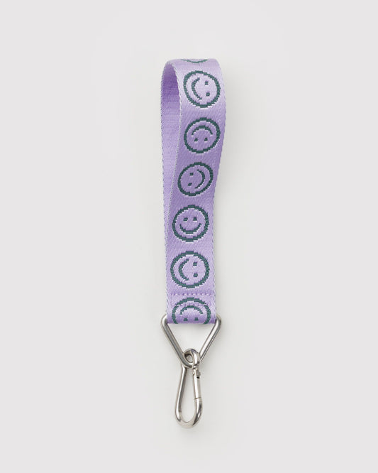 Baggu Quality - Logo Keychain Lilac Happy