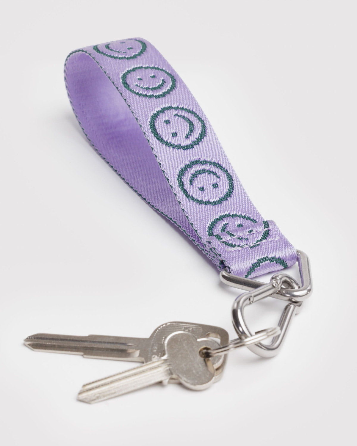 Baggu Quality - Logo Keychain Lilac Happy