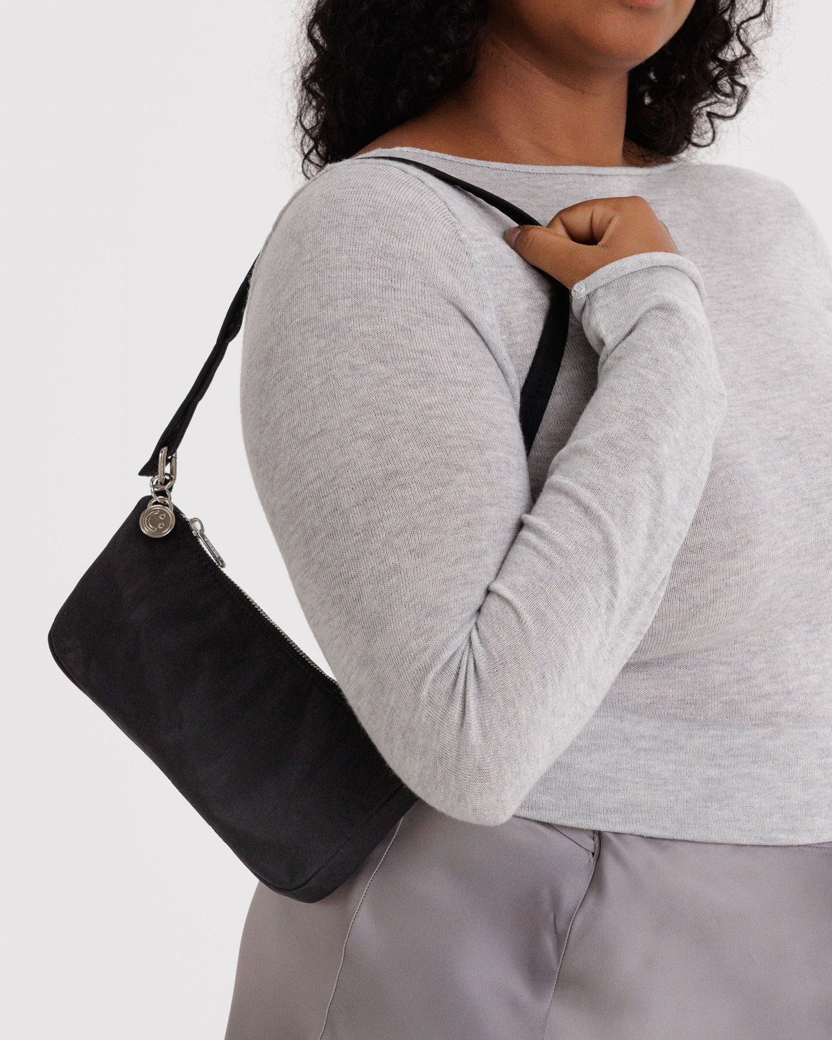 Baggu Discount - Nylon Pochette Black