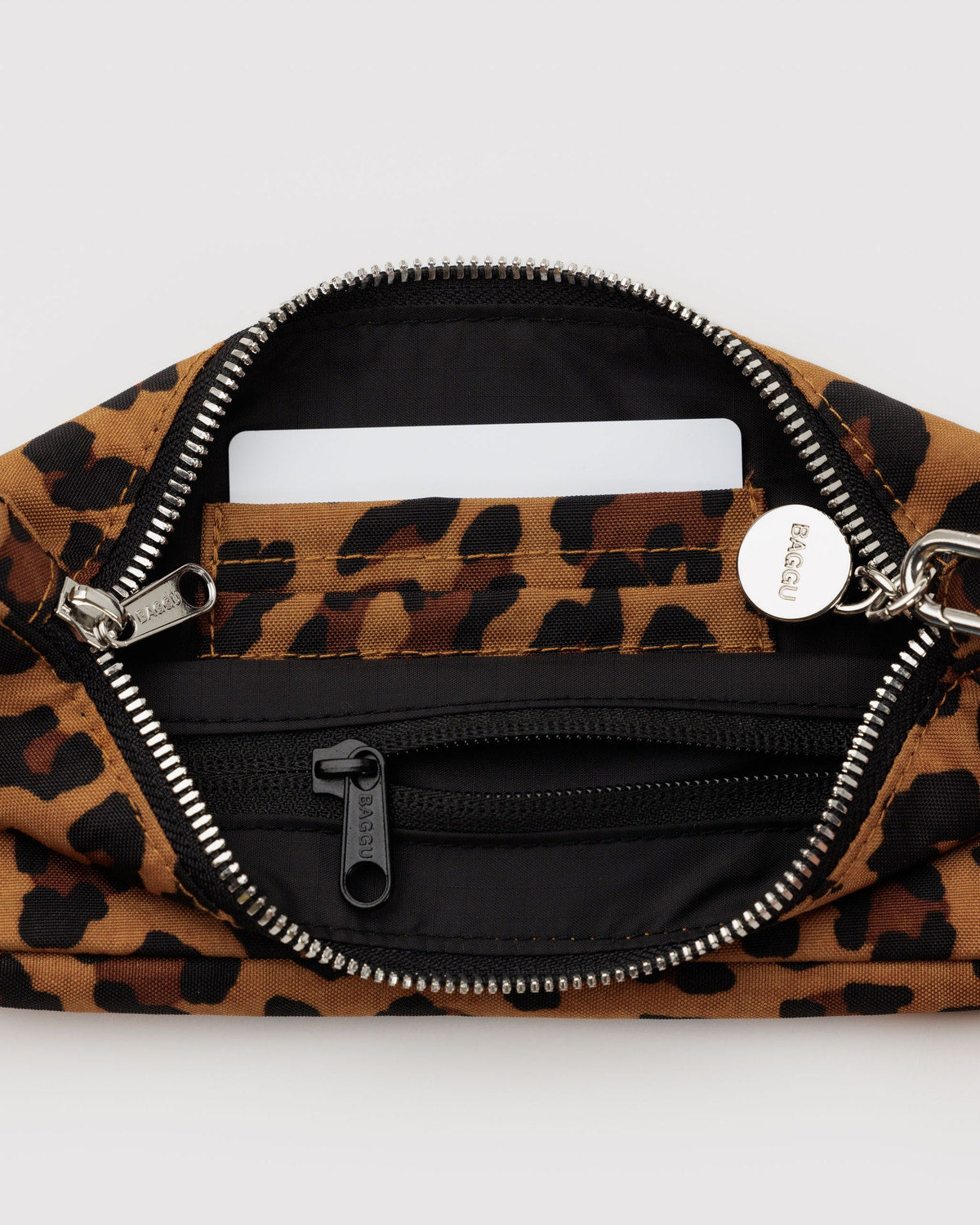 Baggu Everyday - Nylon Pochette Leopard