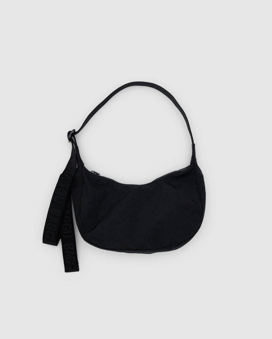 Baggu Smart Buy - Small Nylon Crescent Bag Black