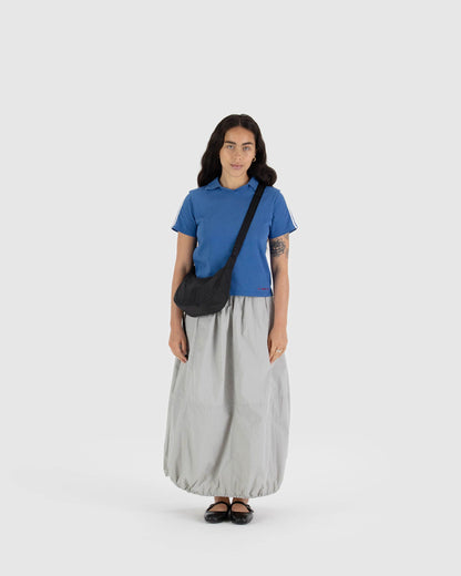 Baggu Smart Buy - Small Nylon Crescent Bag Black