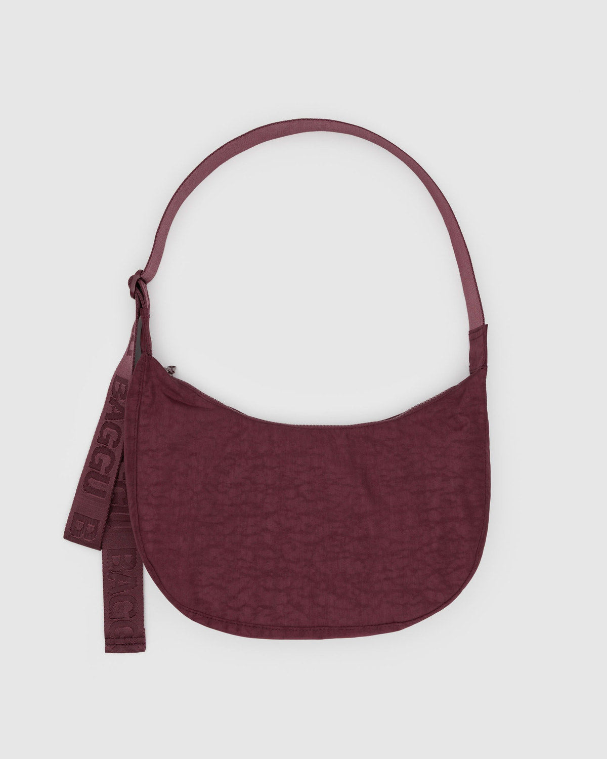 Baggu Great Value - Medium Nylon Crescent Bag Mahogany