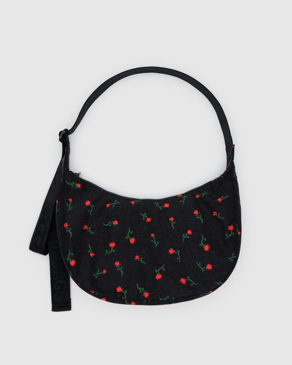 Baggu Recommended - Medium Nylon Crescent Bag Painted Wildflower