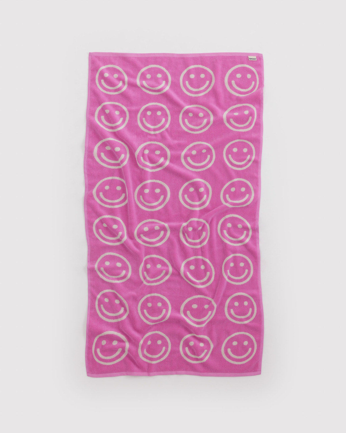 Baggu Signature - Bath Towel Happy Pink