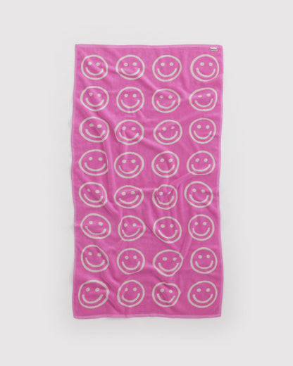 Baggu Signature - Bath Towel Happy Pink