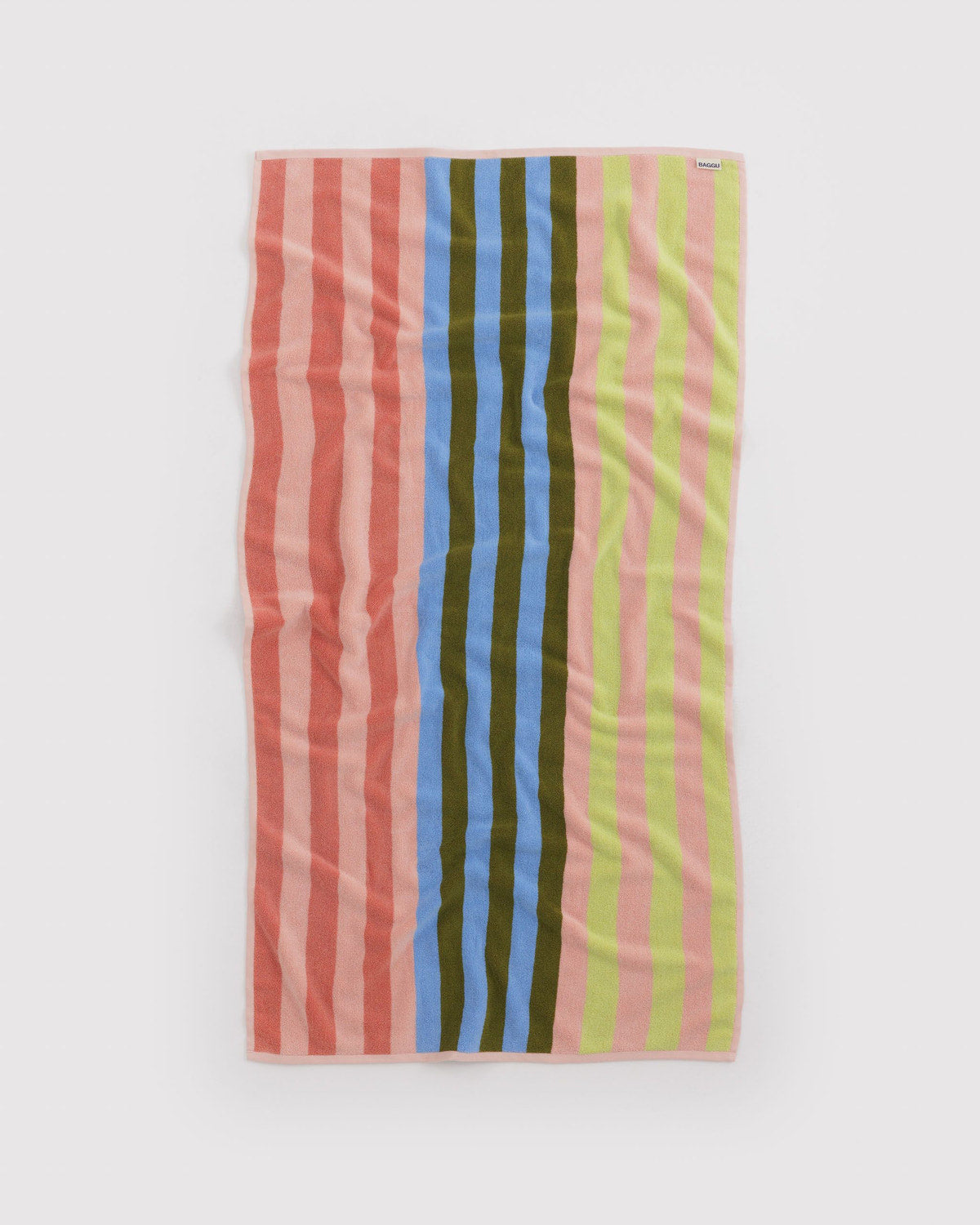 Baggu Deals - Bath Towel Sherbet Stripe