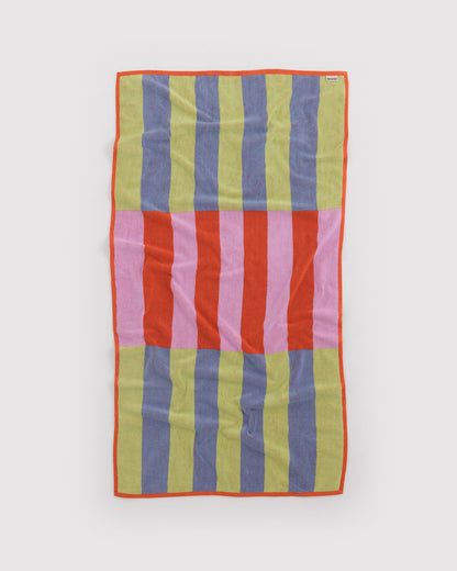 Baggu Everyday - Bath Towel Pool Stripe
