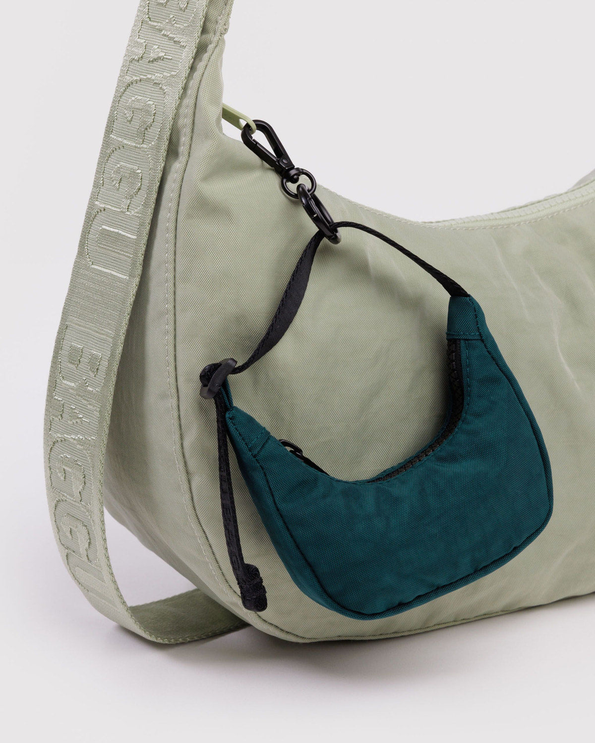 Baggu Featured - Crescent Bag Charm Deep Sea
