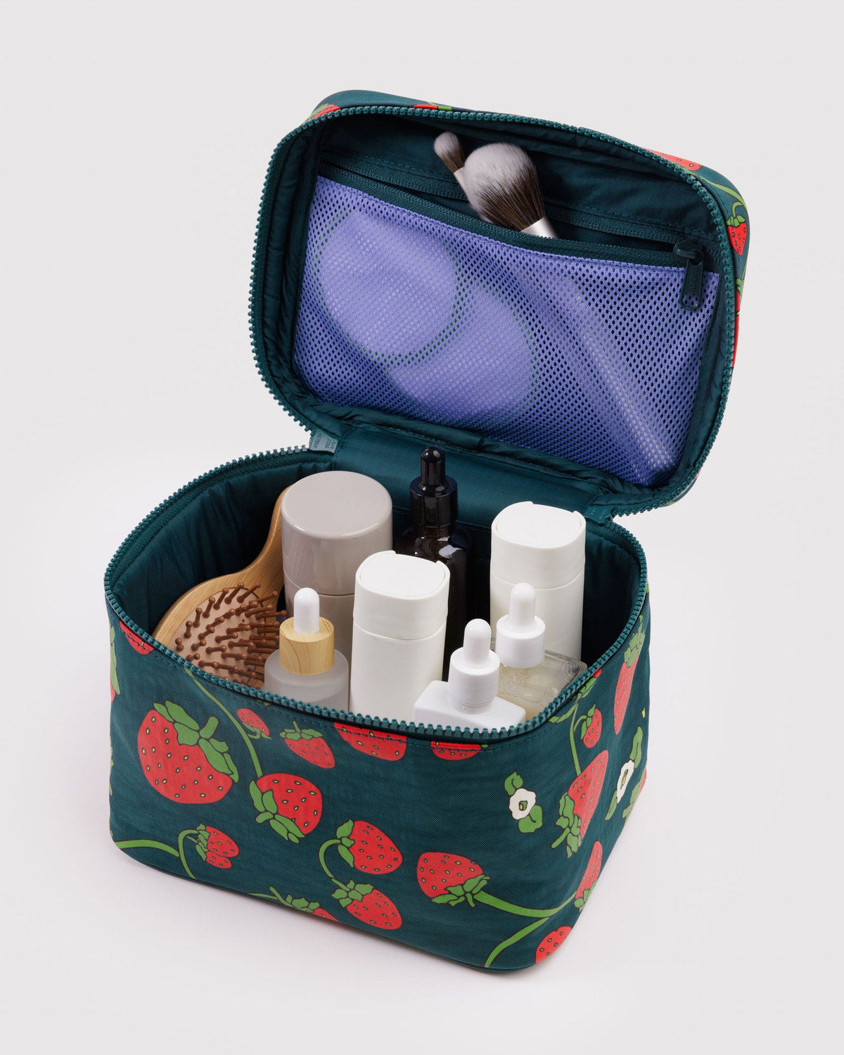 Baggu Classic - Large Cosmetic Case Strawberry Blossom