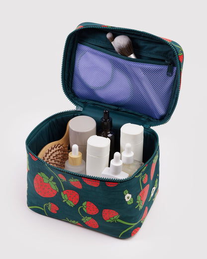 Baggu Classic - Large Cosmetic Case Strawberry Blossom
