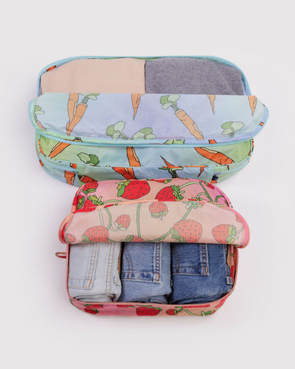 Baggu Deals - Large Packing Cube Set Carrots & Berries