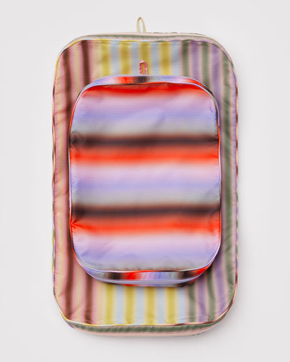Baggu Signature - Large Packing Cube Set Gradient Stripes