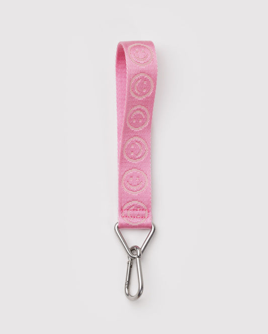 Baggu Special Offer - Logo Keychain Pink Happy