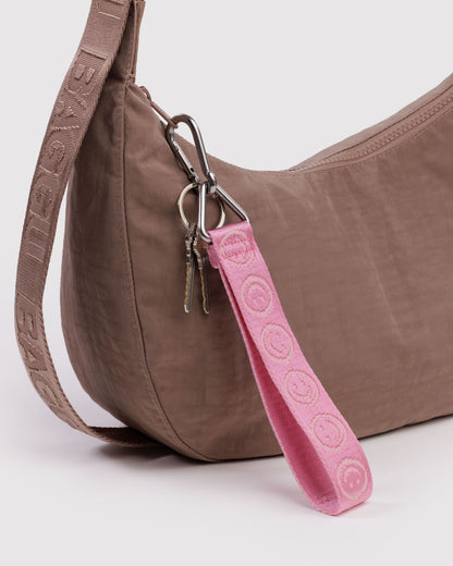 Baggu Special Offer - Logo Keychain Pink Happy