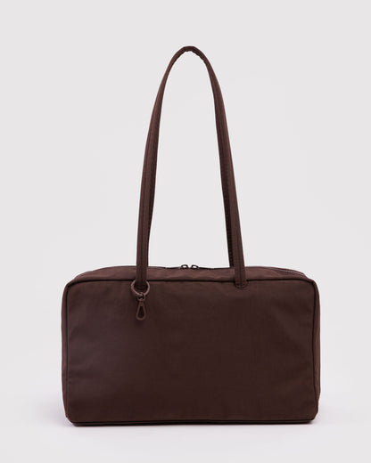 Baggu Essential - Medium Nylon Bowler Bag Coffee