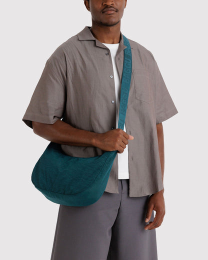 Baggu Value - Medium Nylon Crescent Bag Deep Sea