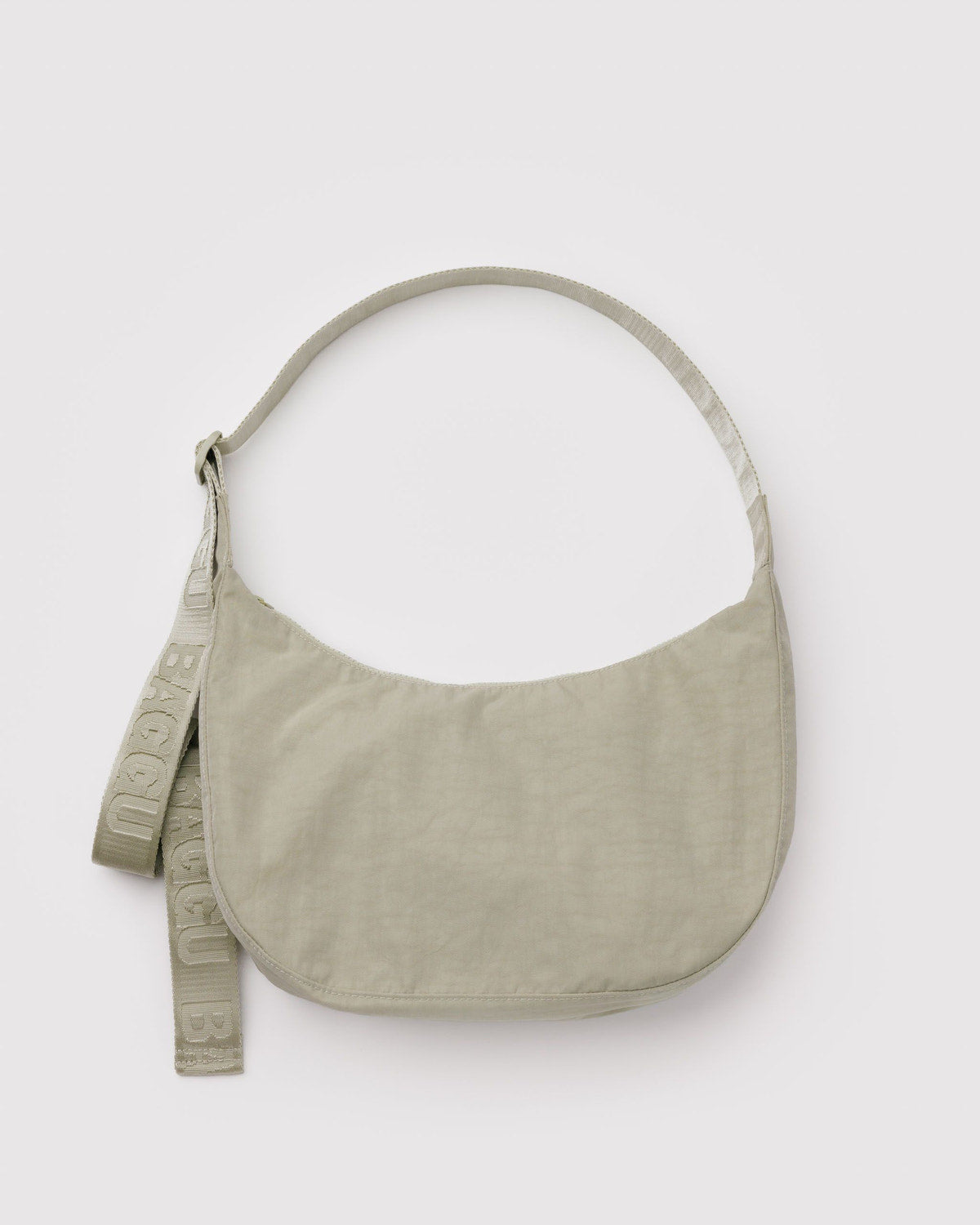 Baggu Top Pick - Medium Nylon Crescent Bag Celadon
