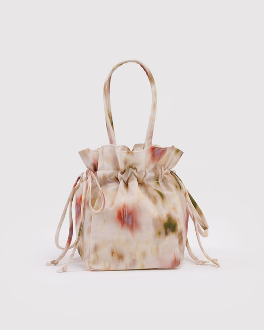 Baggu Value - Nylon Drawstring Bag Abstract Floral