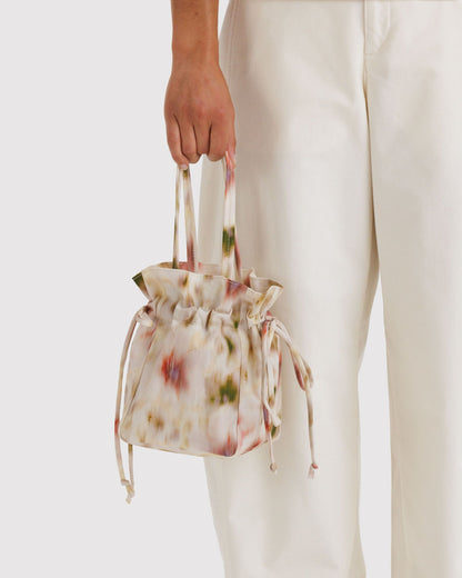 Baggu Value - Nylon Drawstring Bag Abstract Floral