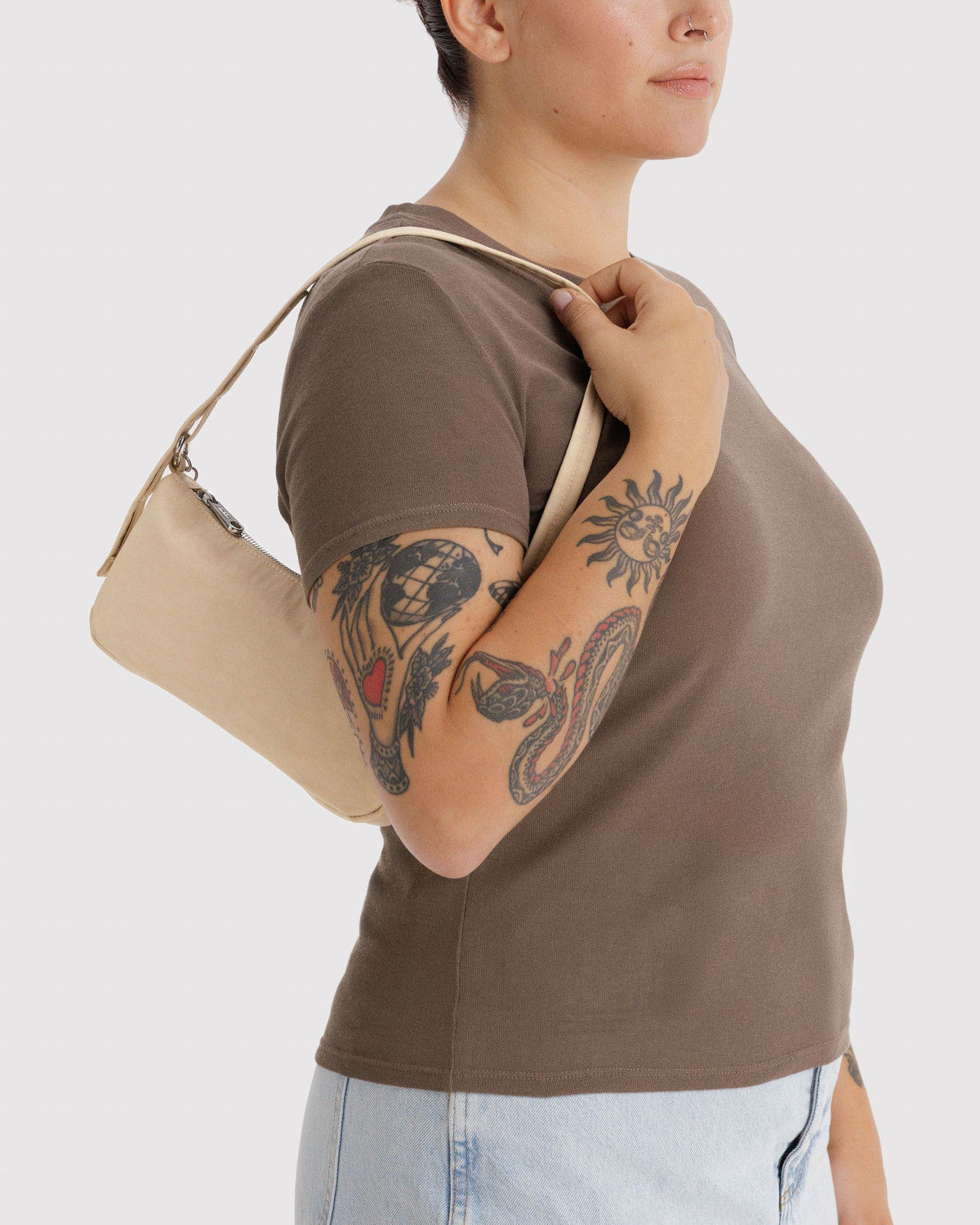 Baggu Best Seller - Nylon Pochette Custard