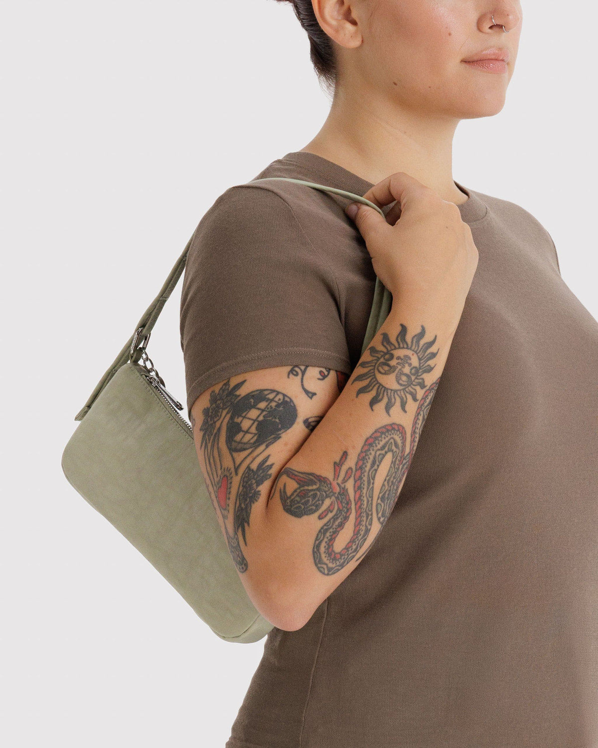 Baggu Quality - Nylon Pochette Celadon