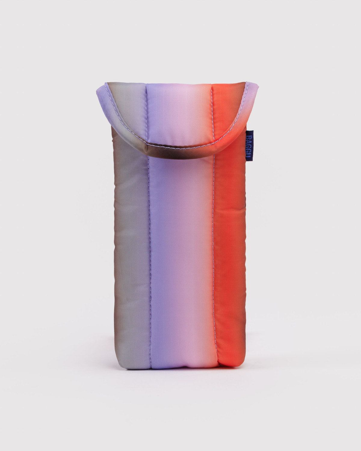 Baggu Recommended - Puffy Glasses Sleeve Gradient Stripe Poppy & Lilac