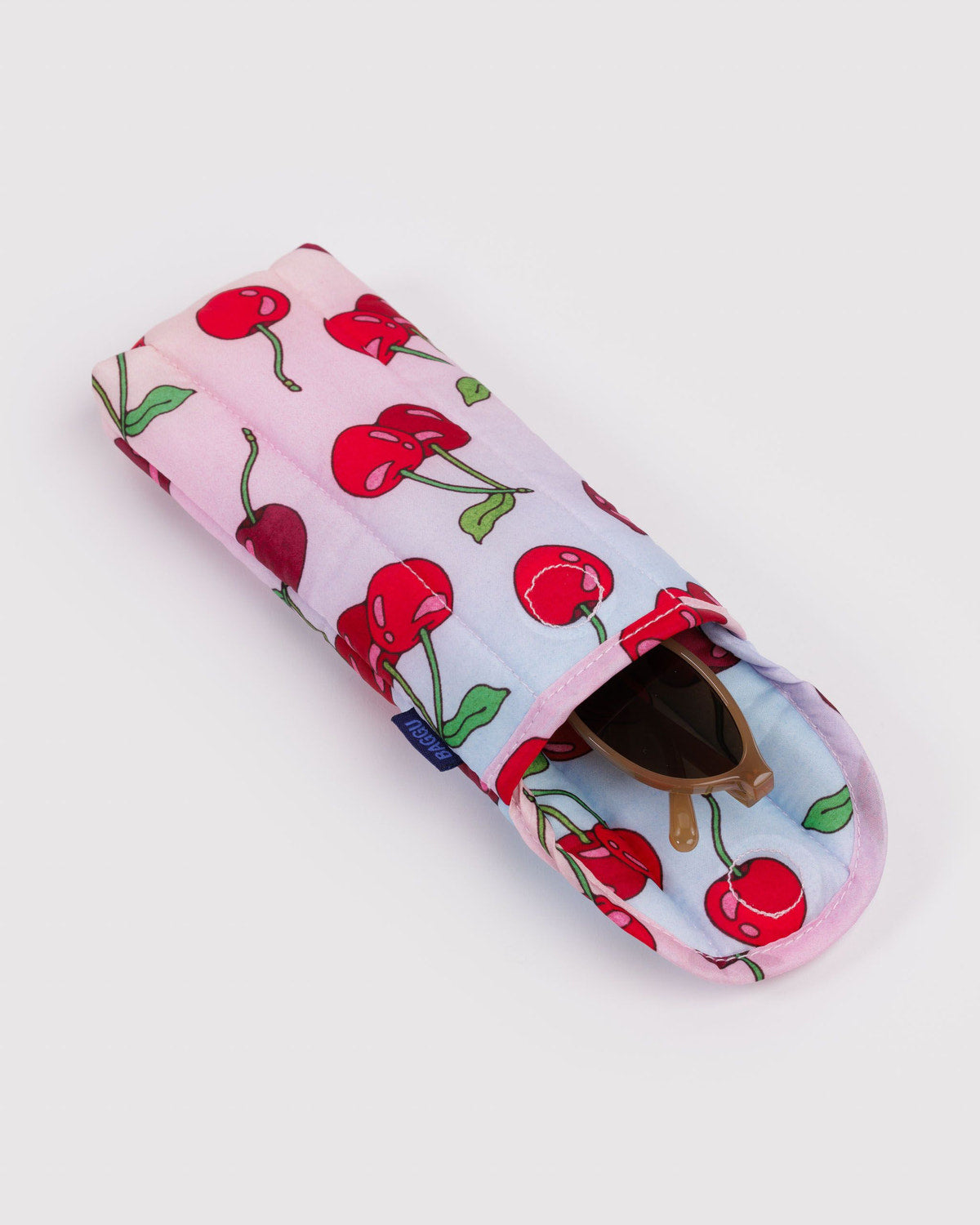 Baggu Discount - Puffy Glasses Sleeve Cherries