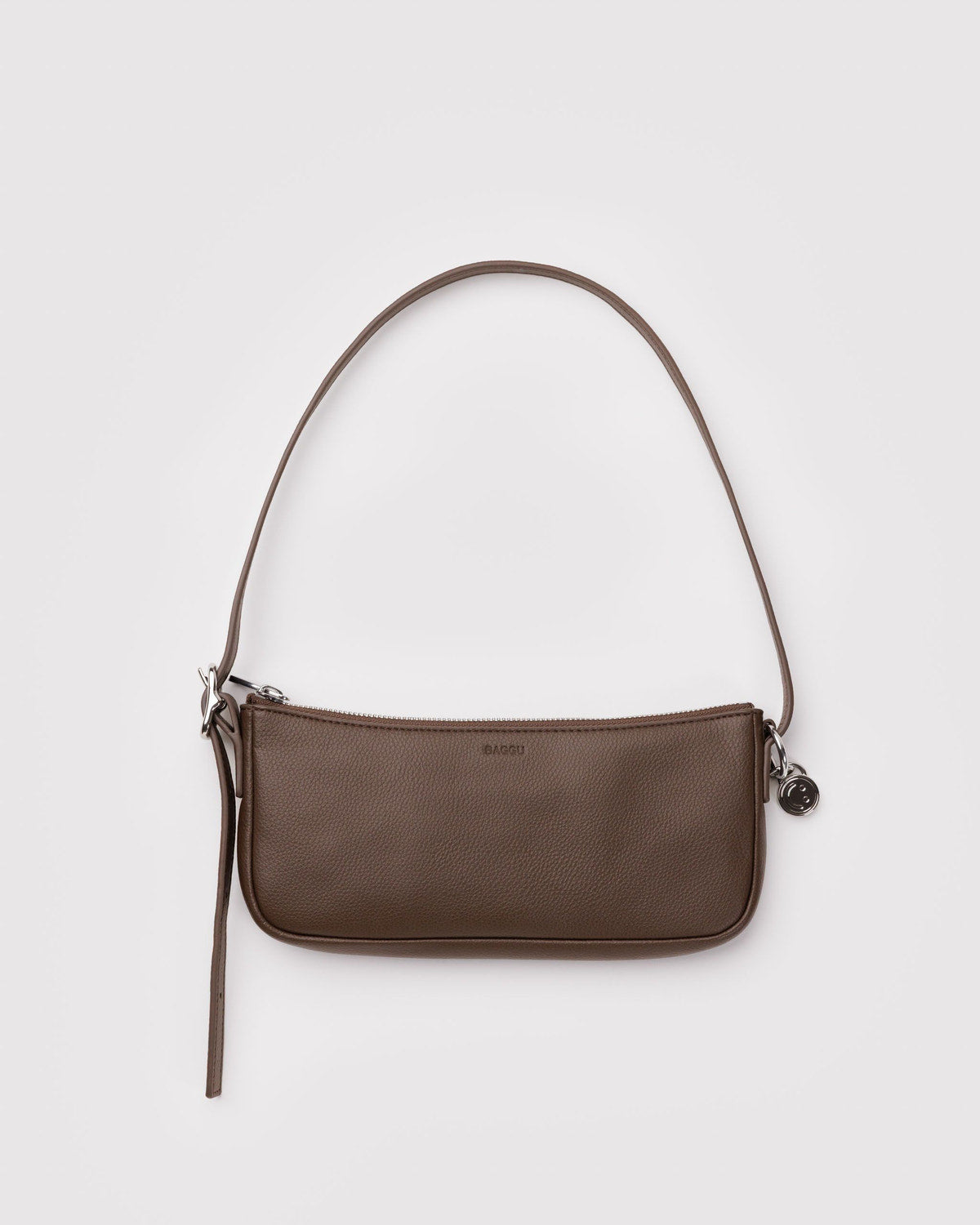 Baggu Exclusive - Recycled Leather Pochette Brown