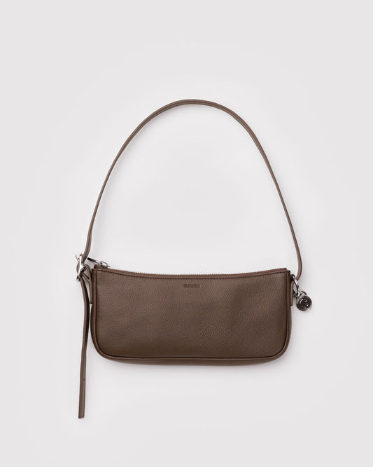 Baggu Exclusive - Recycled Leather Pochette Brown