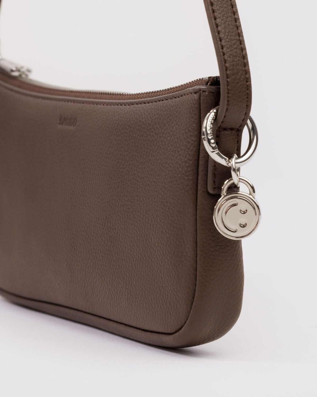 Baggu Exclusive - Recycled Leather Pochette Brown