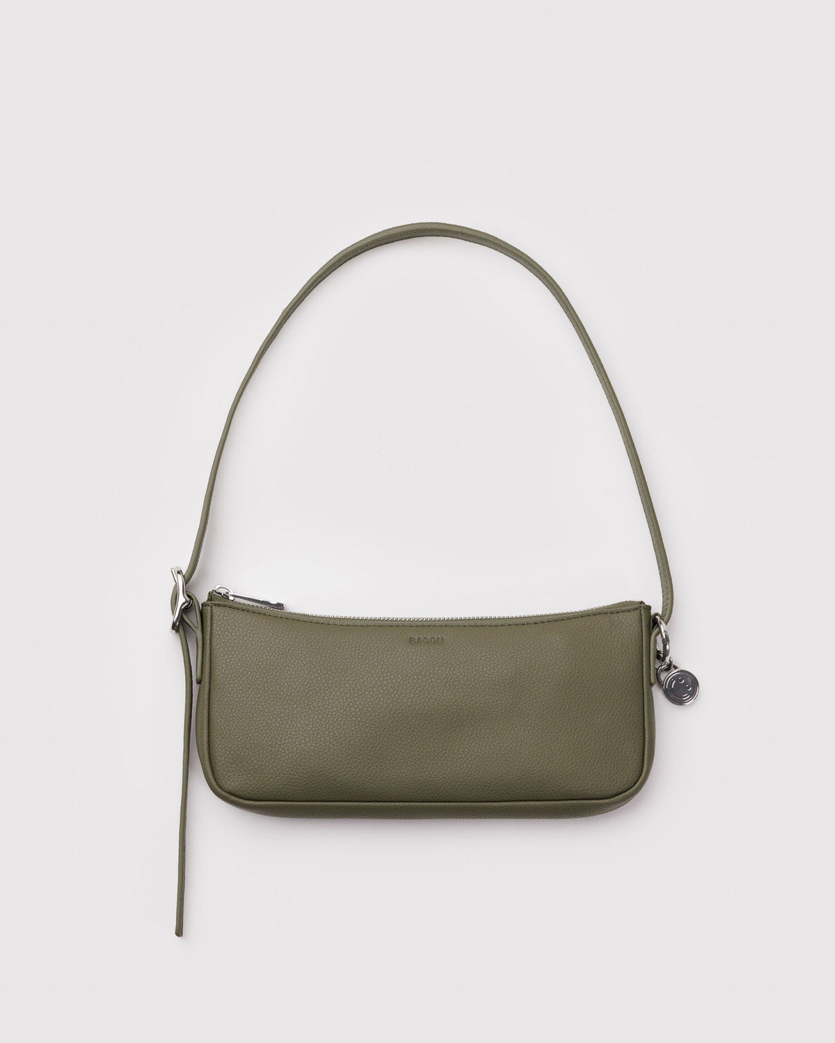 Baggu Great Value - Recycled Leather Pochette Loden