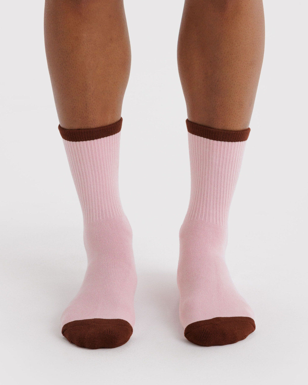 Baggu Top Pick - Ribbed Sock Blush Mix