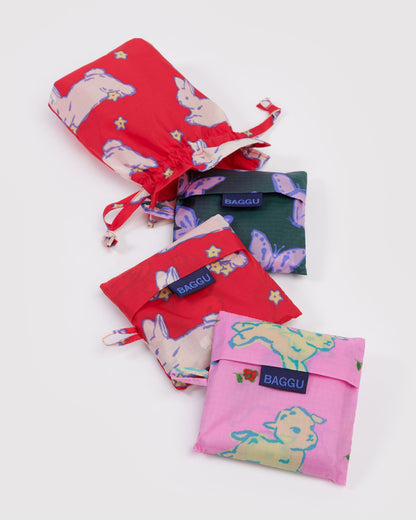 Baggu Customer Favorite - Standard Baggu Set of 3 Spring Animals
