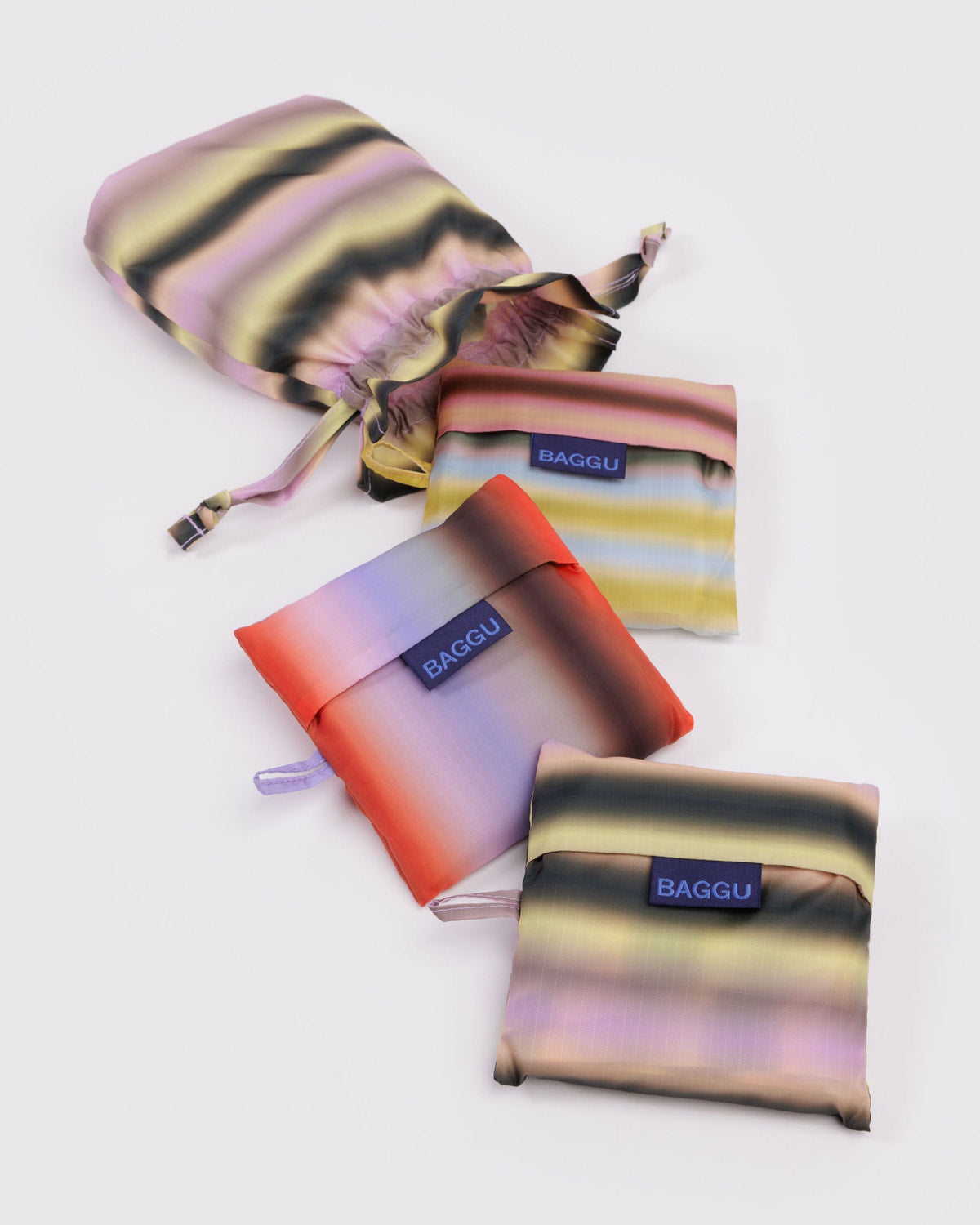 Baggu Exclusive - Standard Baggu Set of 3 Gradient Stripes