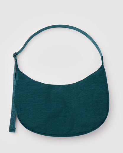 Baggu Sale - Large Nylon Crescent Bag Deep Sea
