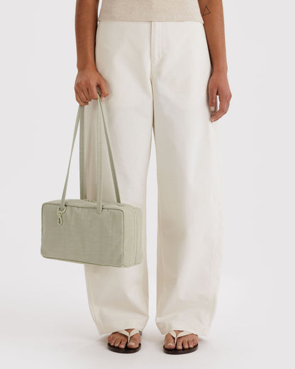 Baggu Exclusive - Nylon Bowler Bag Celadon