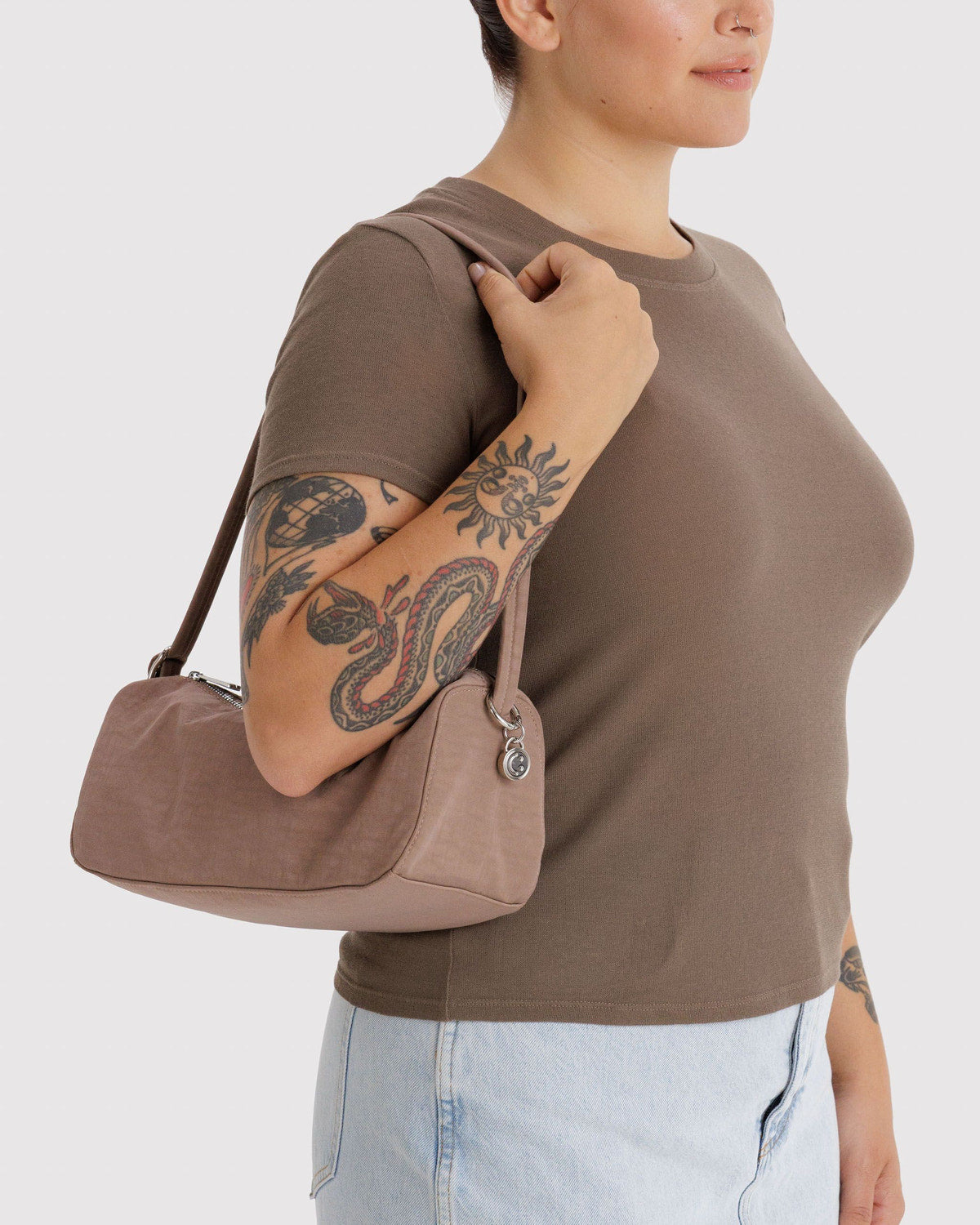 Baggu Hot Sale - Nylon Loaf Bag Toasted Almond